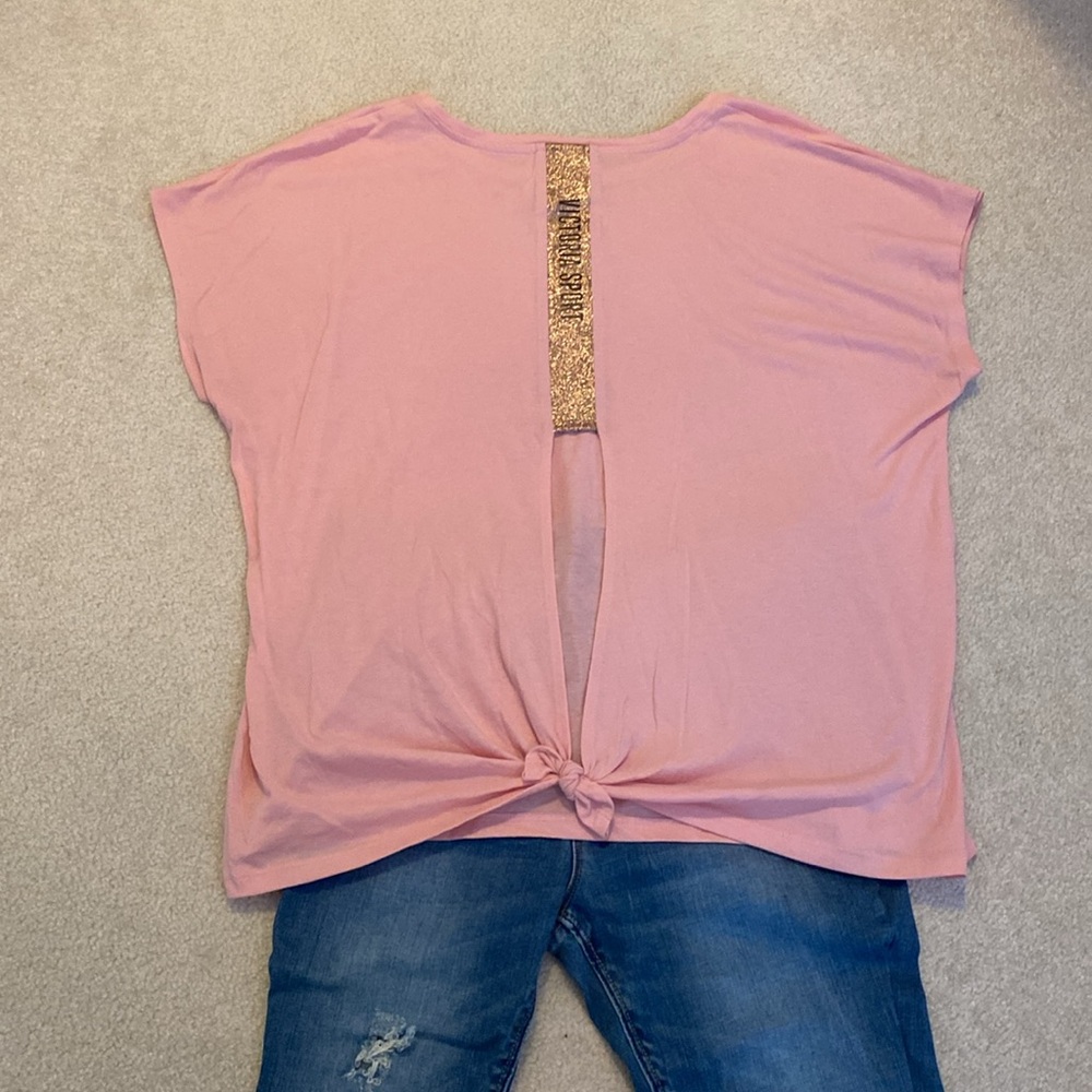 NWOT Open back Tee